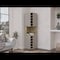 Tuhome Obregon Corner Bar Cabinet, Ten Built-in Wine Rack, Single Door, Aged Oak/Taupe BMT7767 - alternate 6